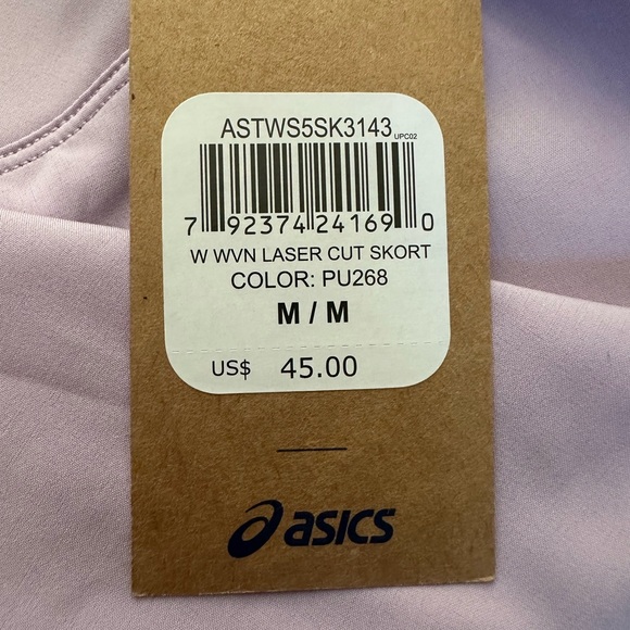 Asics Light Purple Athletic Skort sz M - Picture 5 of 5